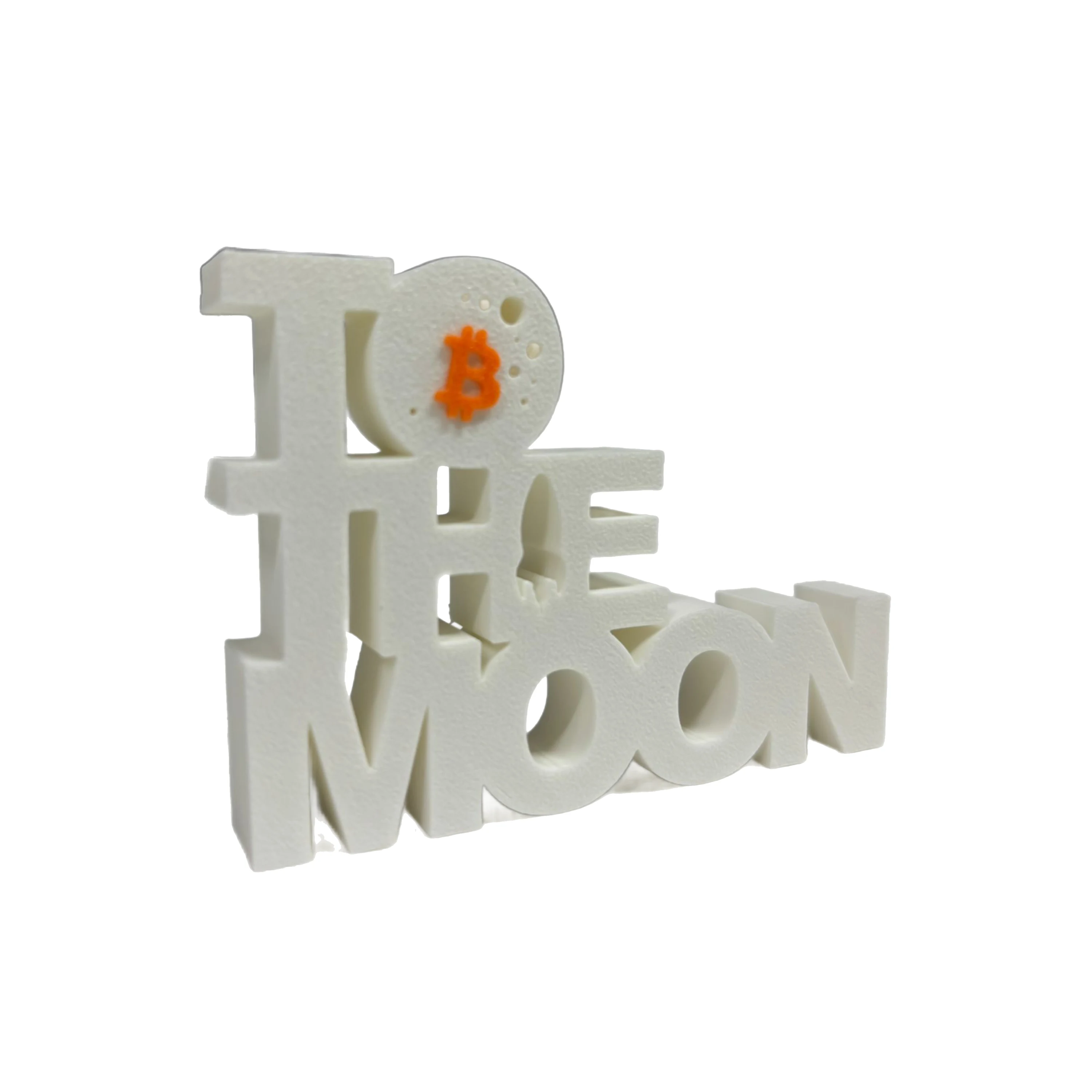 TO THE MOON ₿ SIGN